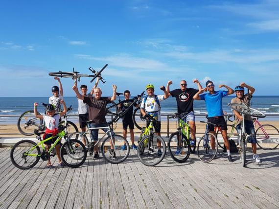 Sortie vélo du camping